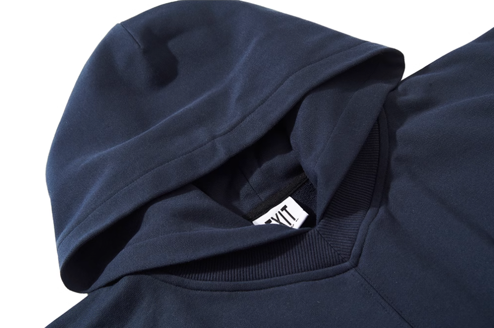 BLIND NO PLAN Multi-Layered Reconstructed Screen-Printed Hoodie | Face 3 Face