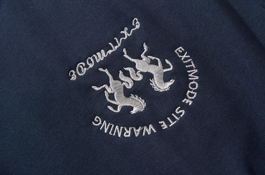 BLIND NO PLAN Multi-Layered Reconstructed Screen-Printed Hoodie | Face 3 Face