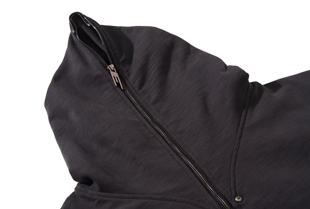 BLIND NO PLAN Logo Studded Embellished Zip-Up Hoodie | Face 3 Face