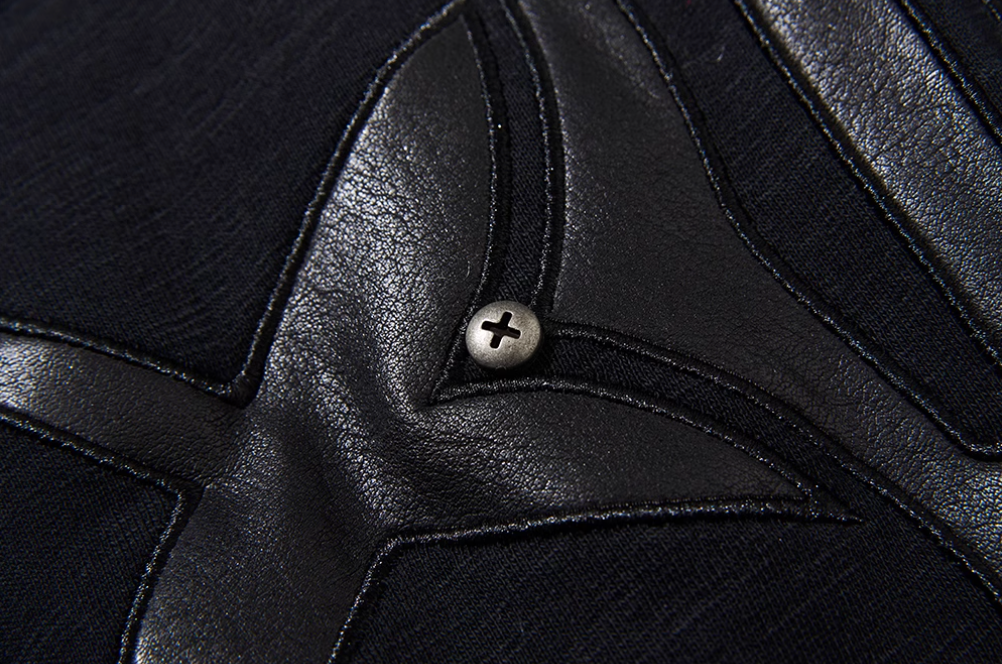 BLIND NO PLAN Logo Studded Embellished Zip-Up Hoodie | Face 3 Face