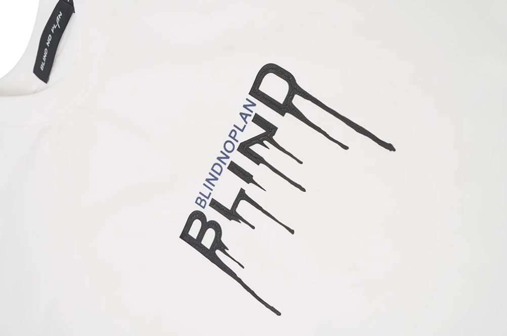 BLIND NO PLAN 3D Screen Printed Cool Tee | Face 3 Face