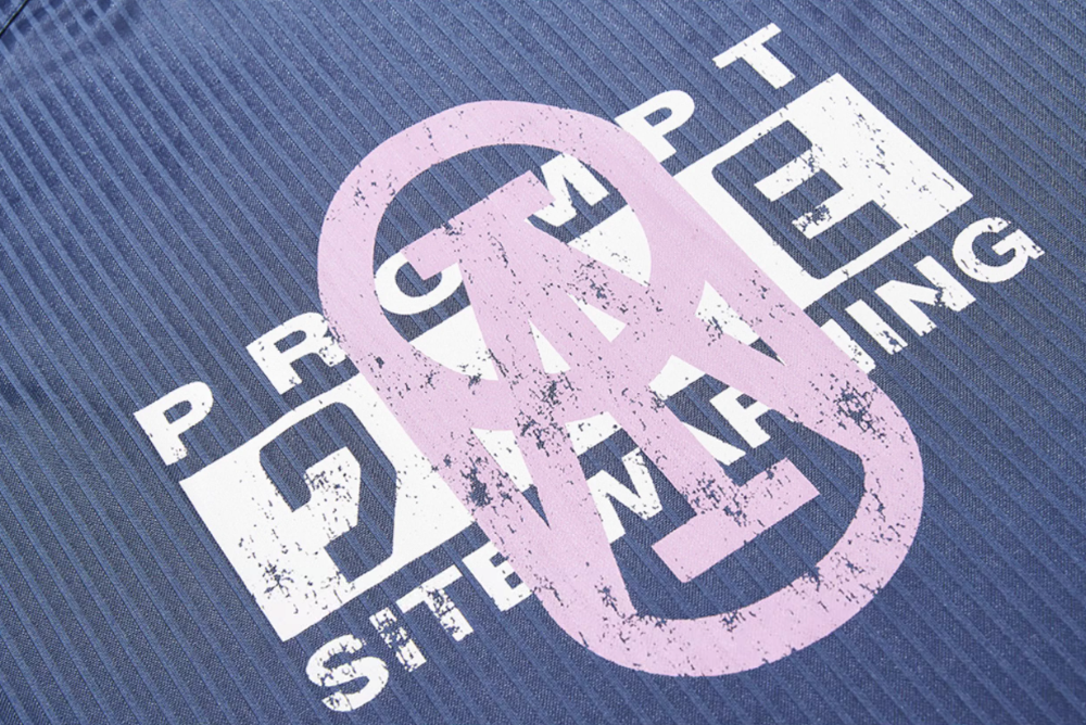 BLIND NO PLAN Colorblocked sports Jersey Tee | Face 3 Face