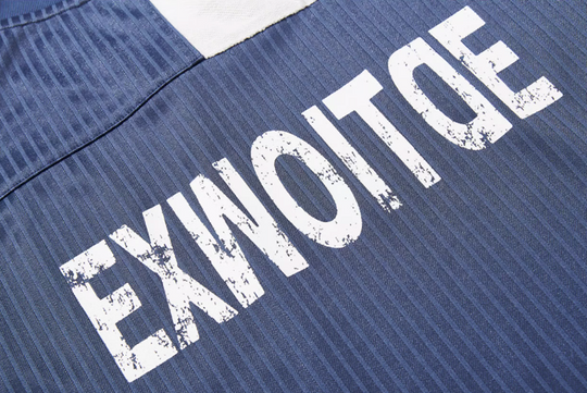 BLIND NO PLAN Colorblocked sports Jersey Tee | Face 3 Face