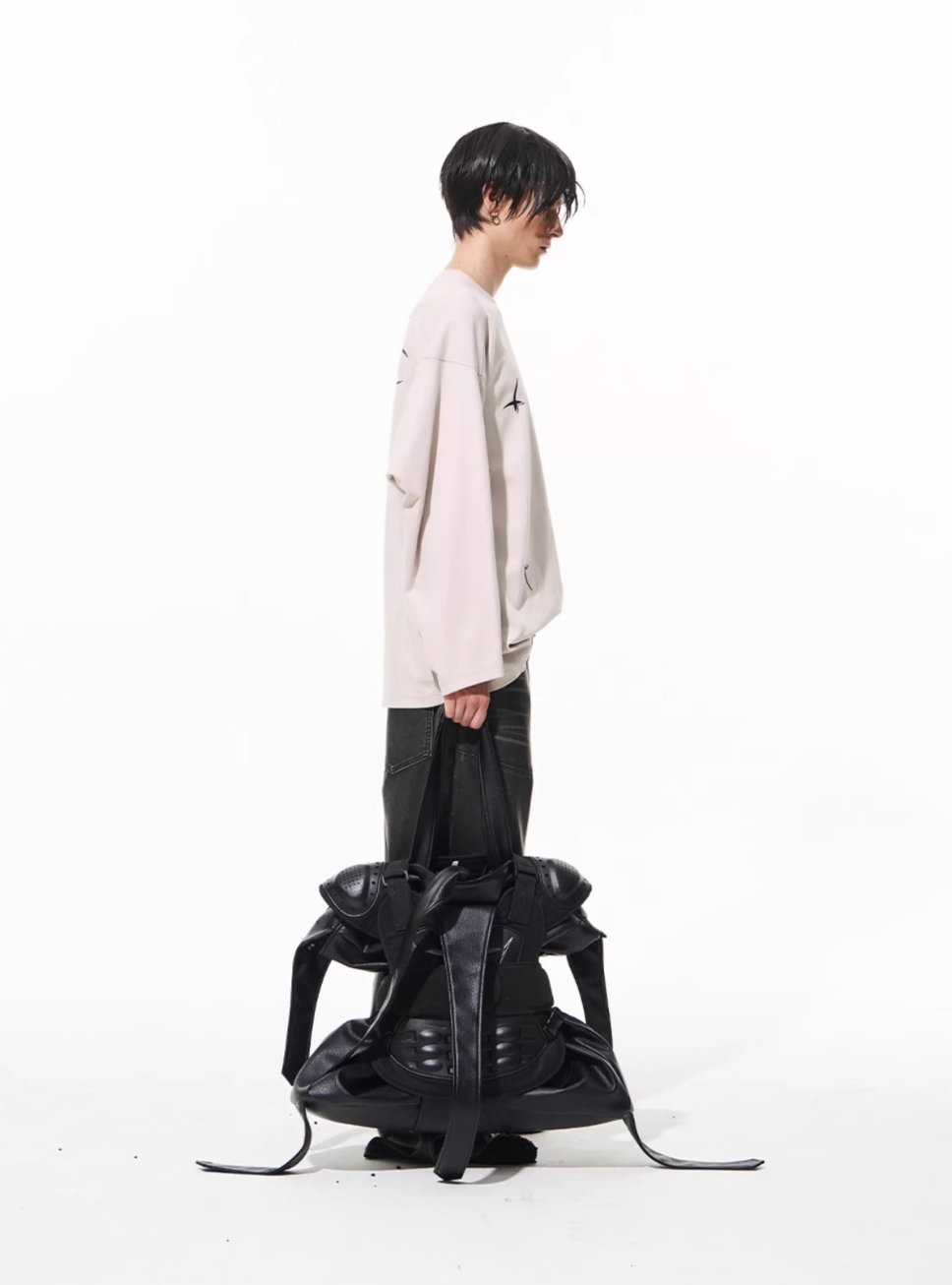 BLIND NO PLAN 3D Glue Technology Printed Long Sleeve Tee | Face 3 Face