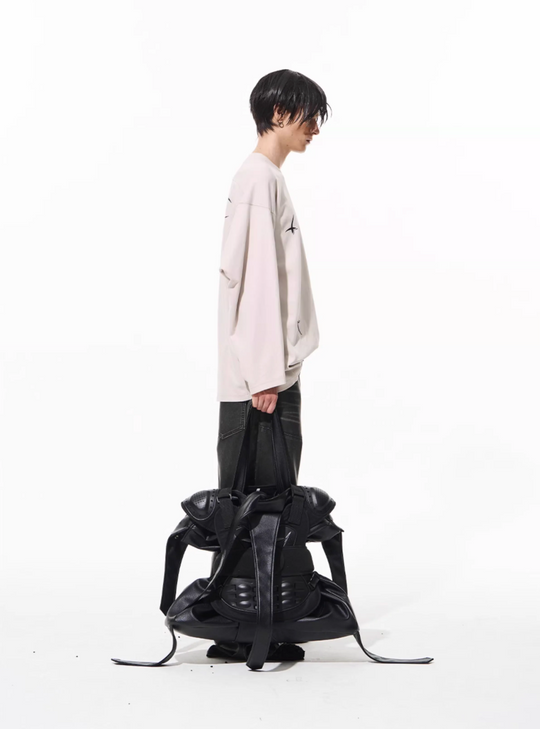 BLIND NO PLAN 3D Glue Technology Printed Long Sleeve Tee | Face 3 Face