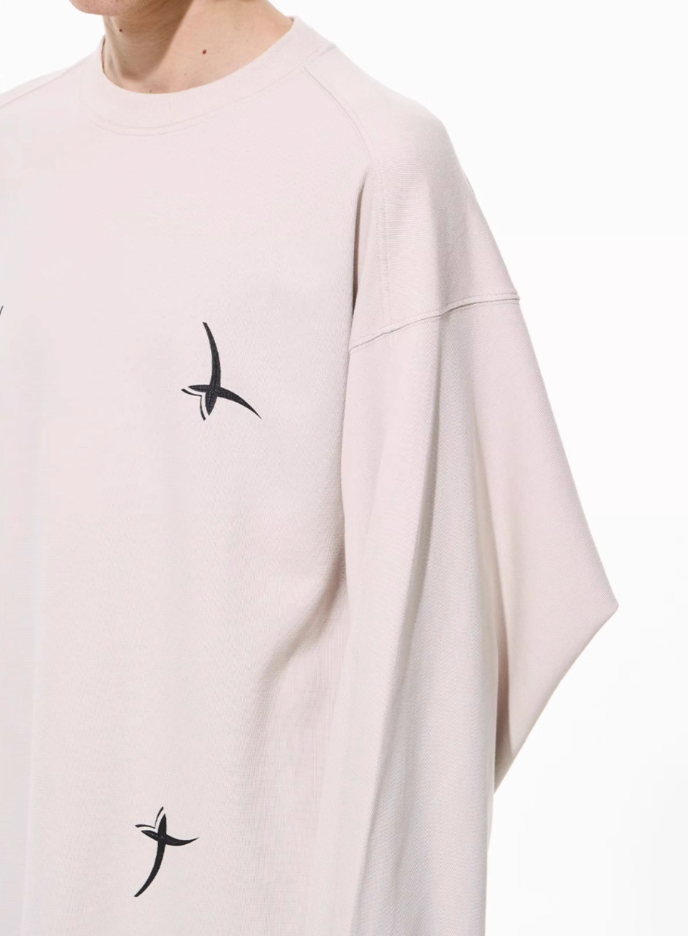 BLIND NO PLAN 3D Glue Technology Printed Long Sleeve Tee | Face 3 Face