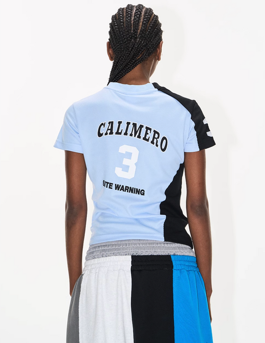 BLIND NO PLAN Colorblocked Reworked Sports Tee (Loose & Slim Fit Options) | Face 3 Face