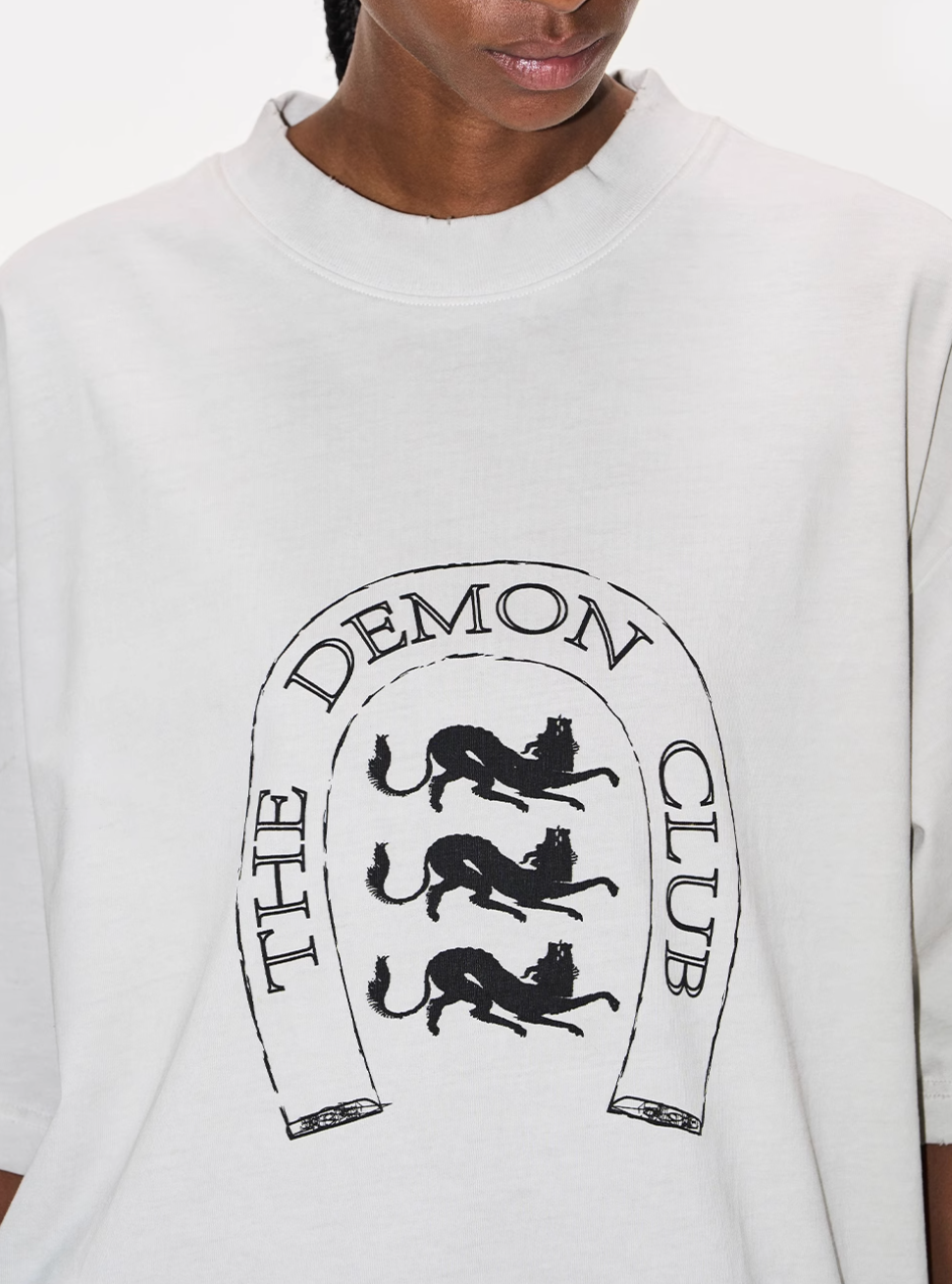 BLIND NO PLAN Washed and Aged Animal Print Tee | Face 3 Face