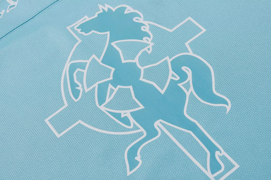 BLIND NO PLAN Cross Horse Print Hockey Jersey Tee | Face 3 Face