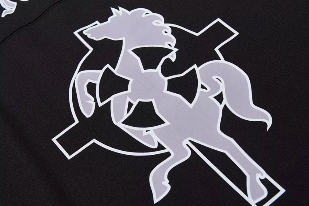 BLIND NO PLAN Cross Horse Print Hockey Jersey Tee | Face 3 Face