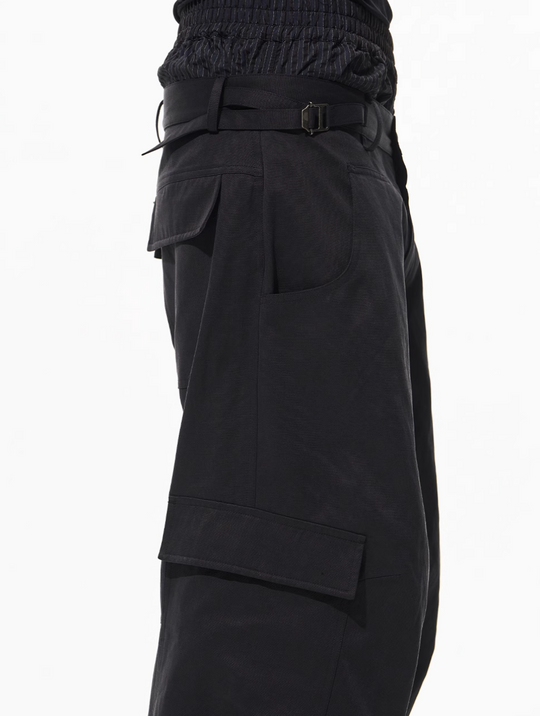 BLIND NO PLAN Triple Layer Color Blocking Work Pants | Face 3 Face