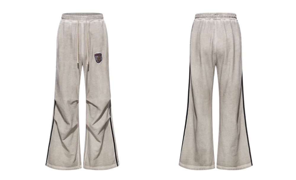 BLIND NO PLAN Distressed Washed Baggy Sport Sweatpants | Face 3 Face