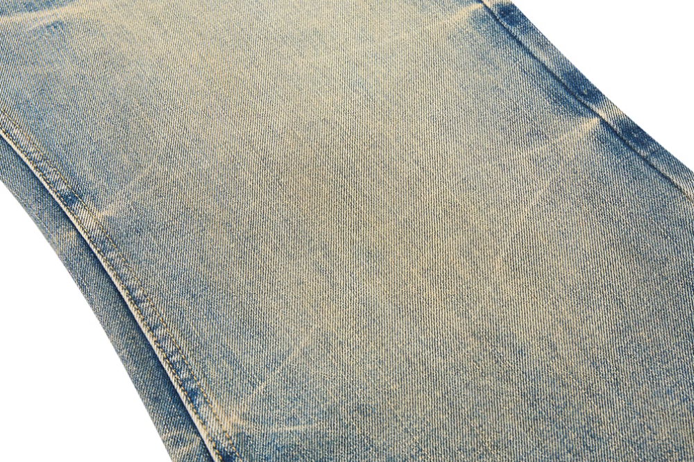 BLIND NO PLAN Aged Yellowed Whisker Washed Bootcut Jeans | Face 3 Face