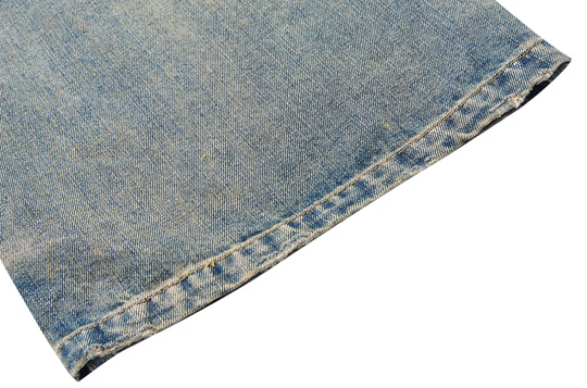 BLIND NO PLAN Aged Yellowed Whisker Washed Bootcut Jeans | Face 3 Face