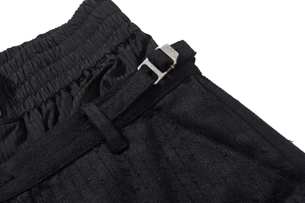 BLIND NO PLAN Removable Double-Waist Multi-Pocket Work Cargo Pants | Face 3 Face