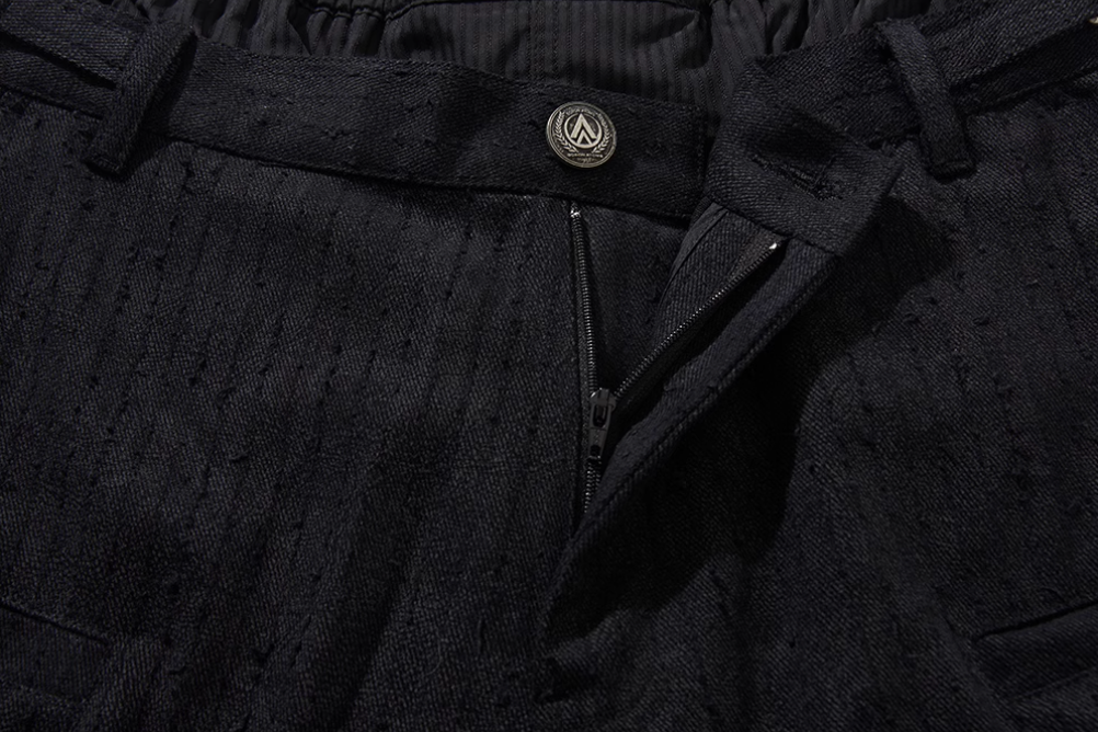 BLIND NO PLAN Removable Double-Waist Multi-Pocket Work Cargo Pants | Face 3 Face