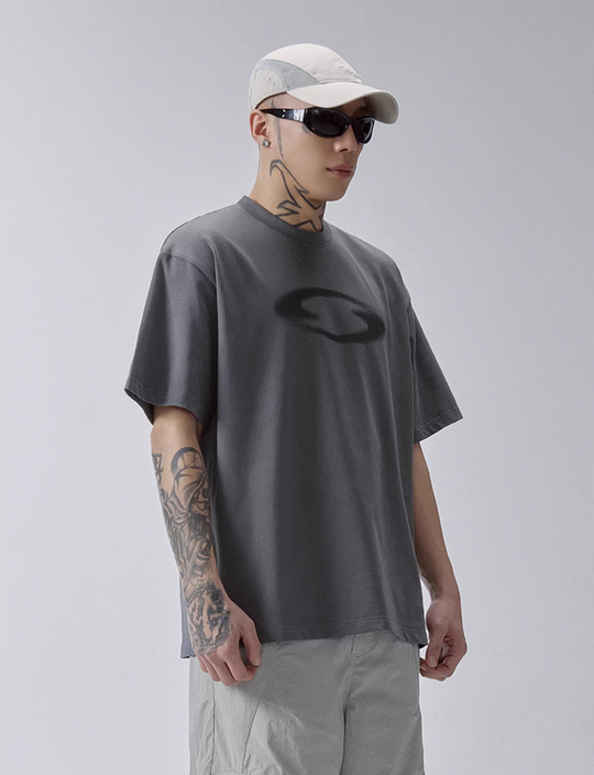 F2CE Basic Shadow Logo Printed Tee | Face 3 Face