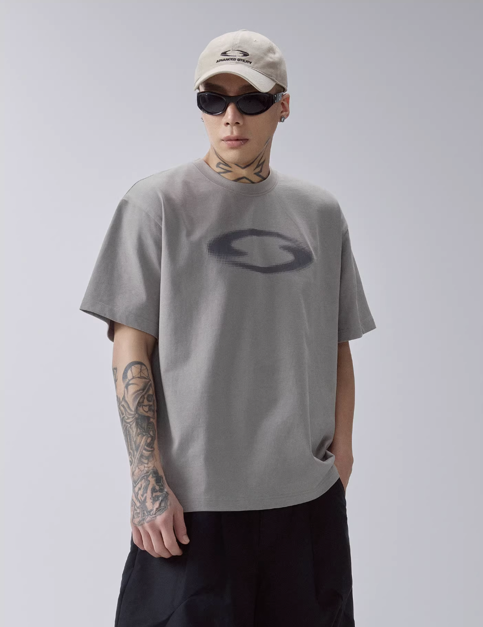 F2CE Basic Shadow Logo Printed Tee | Face 3 Face