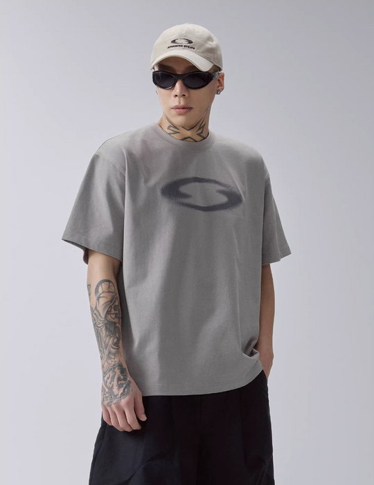F2CE Basic Shadow Logo Printed Tee | Face 3 Face
