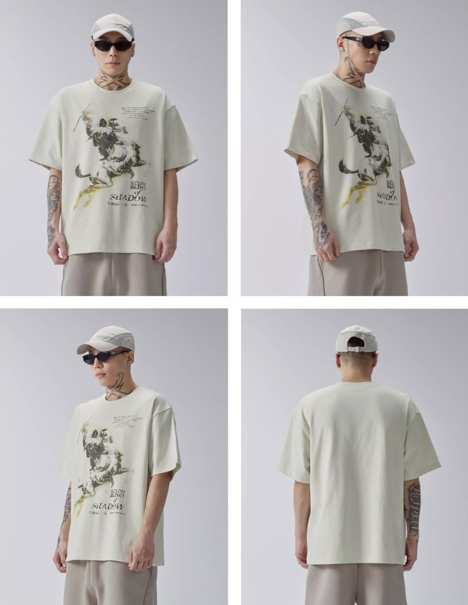 F2CE Vintage Knight Print Tee | Face 3 Face