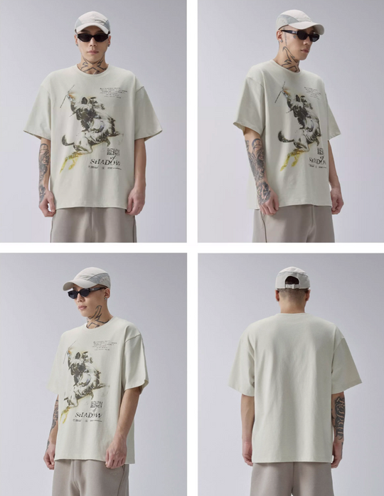 F2CE Vintage Knight Print Tee | Face 3 Face
