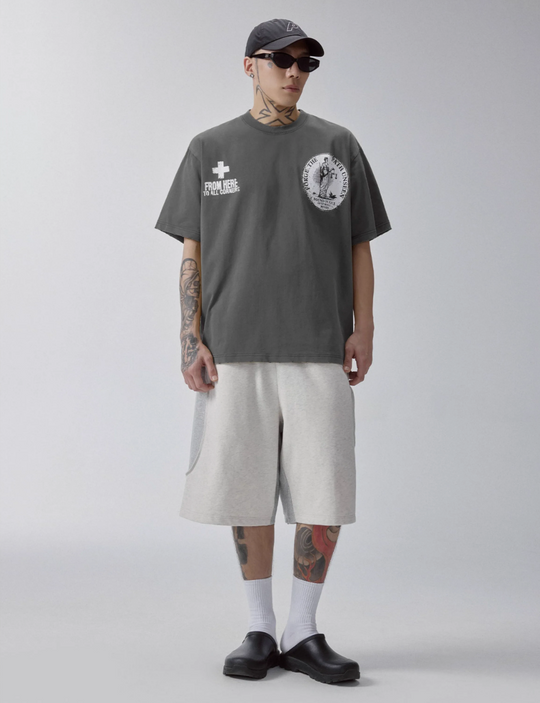 F2CE FORGE THE PATH UNSEEN Printed Vintage Tee | Face 3 Face