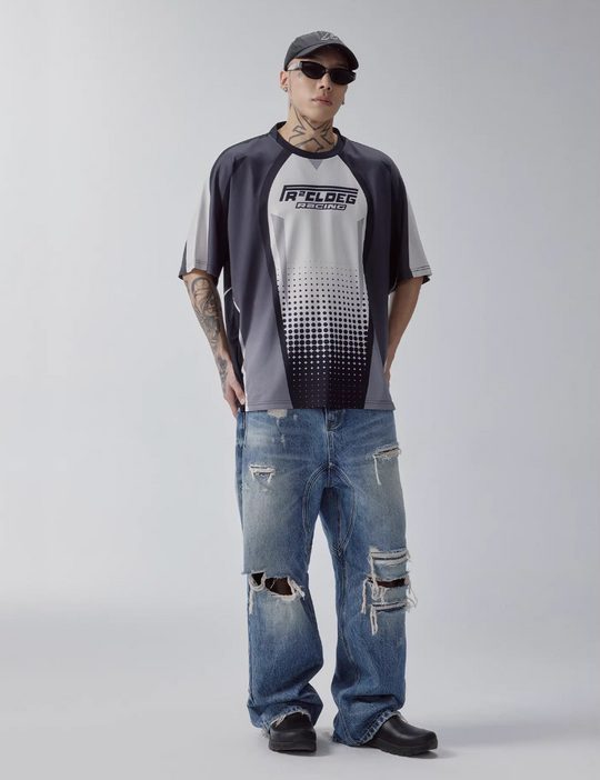 F2CE Quick-Dry Contrast Color Game Jersey | Face 3 Face