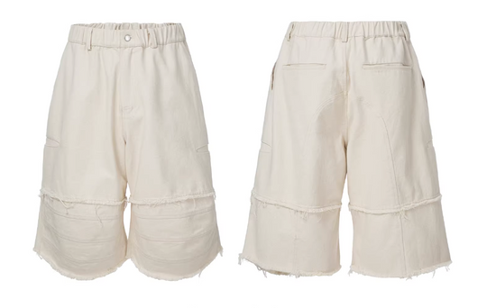 F2CE Knee Stitching Shorts | Face 3 Face