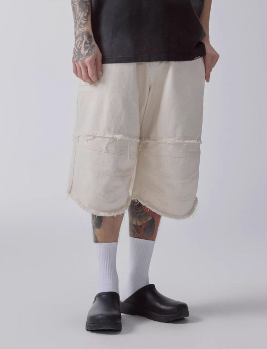 F2CE Knee Stitching Shorts | Face 3 Face