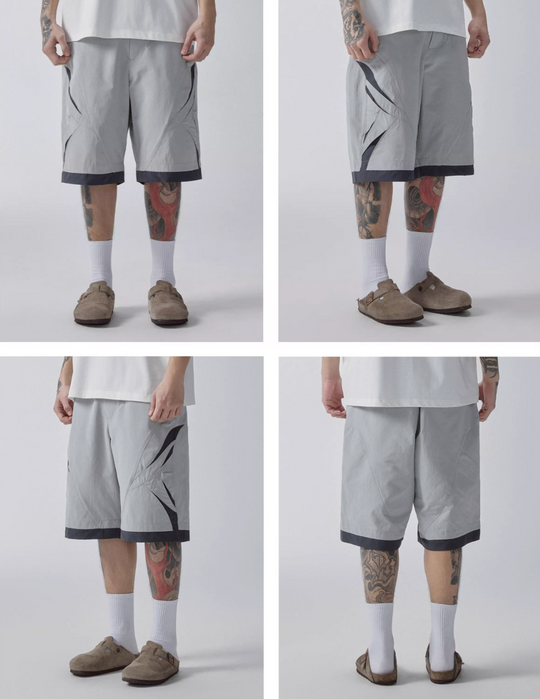 F2CE Contrast Color Utility Shorts | Face 3 Face