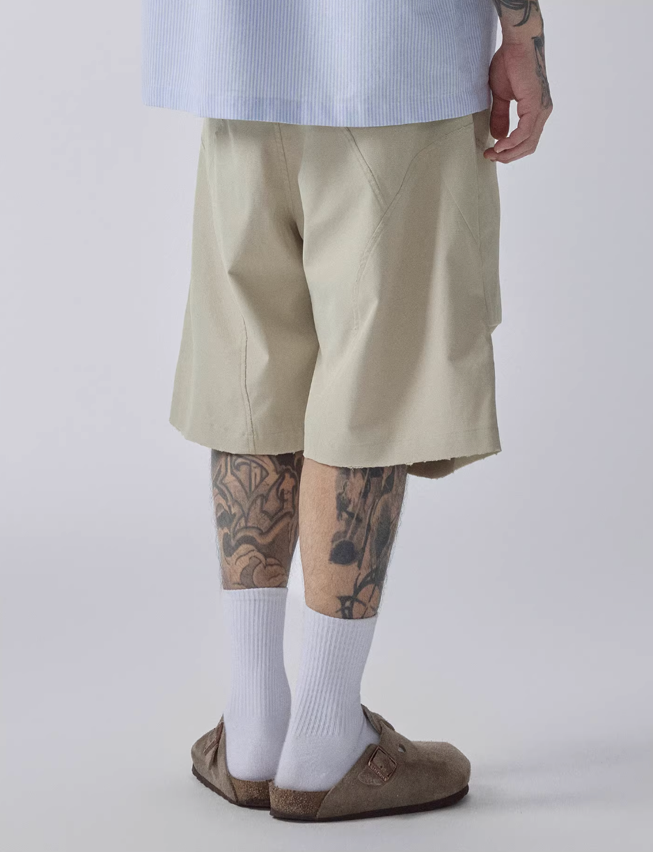 F2CE Knee Pleated Utility Work Shorts | Face 3 Face
