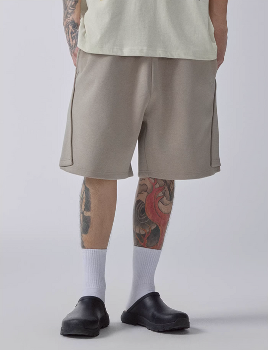 F2CE Deconstructed Embroidered Sweat Shorts | Face 3 Face