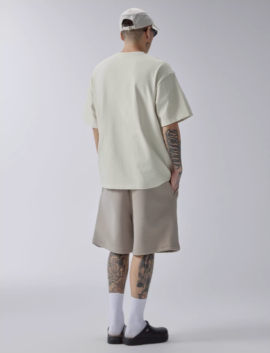 F2CE Deconstructed Embroidered Sweat Shorts | Face 3 Face