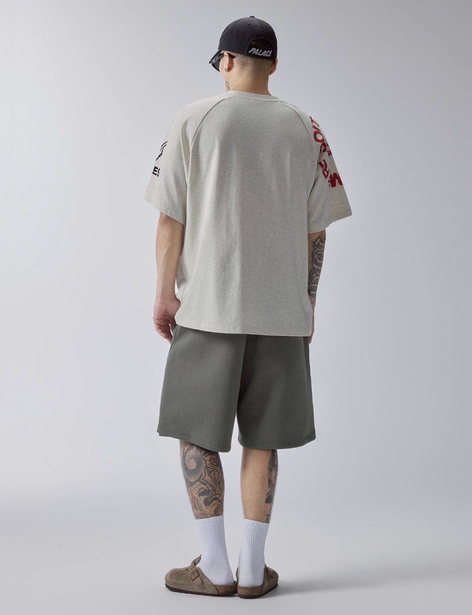 F2CE Deconstructed Embroidered Sweat Shorts | Face 3 Face