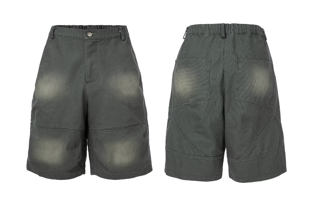 F2CE Washed Gradient Work Shorts | Face 3 Face