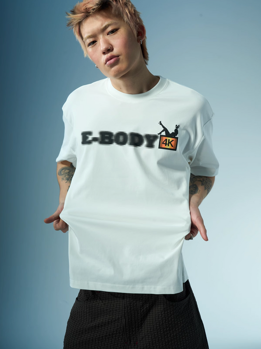 EVILKNIGHT(EK) Mosaic Letter Printed Tee | Face 3 Face