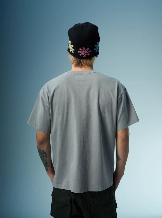 EVILKNIGHT(EK) Star Glitter Print Tee | Face 3 Face