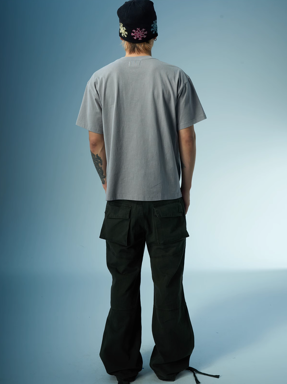 EVILKNIGHT(EK) Star Glitter Print Tee | Face 3 Face