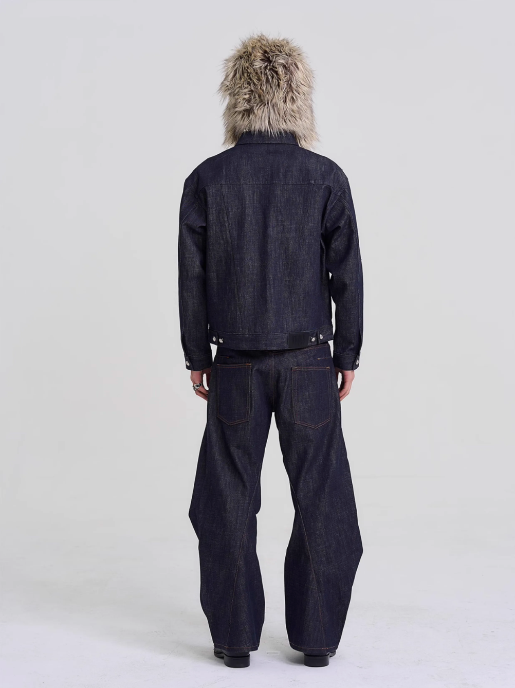 EVILKNIGHT(EK) Classic Tailoring Line Wide-Leg Jeans | Face 3 Face