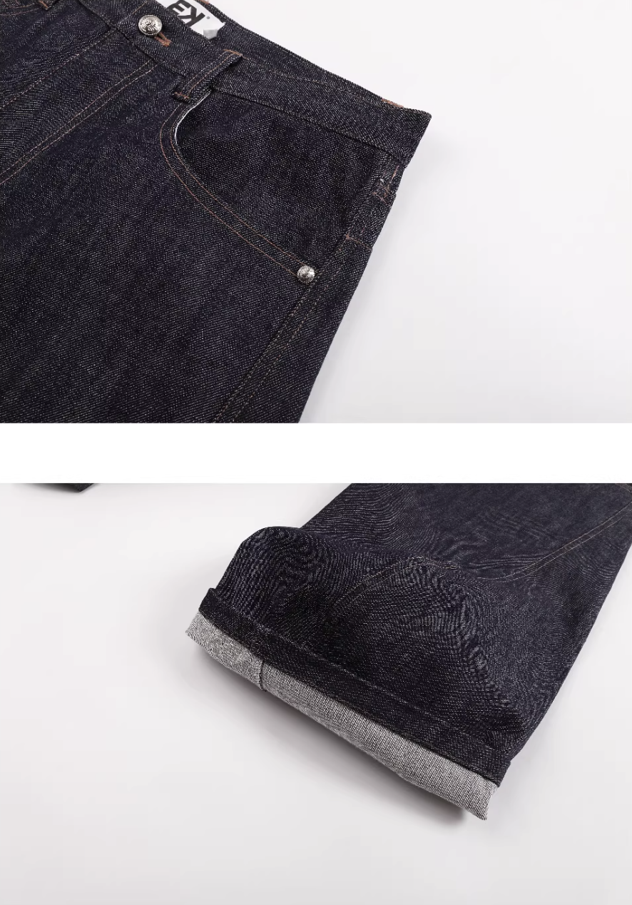 EVILKNIGHT(EK) 3D Cut Rivet Denim Shorts | Face 3 Face