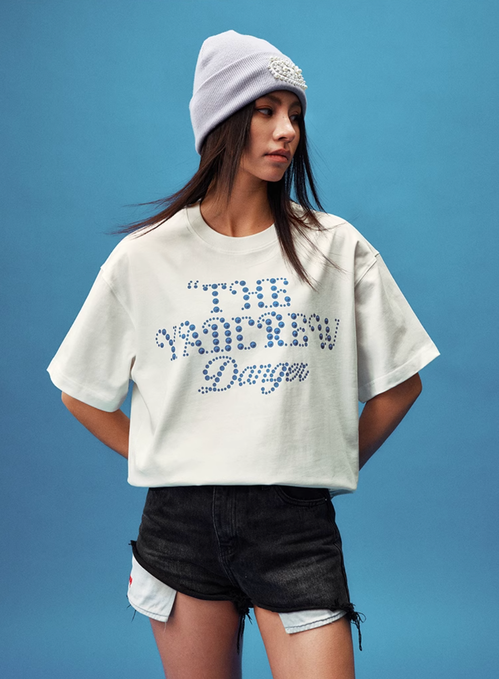 YADcrew Polka Dot Star Foam Printed Tee | Face 3 Face