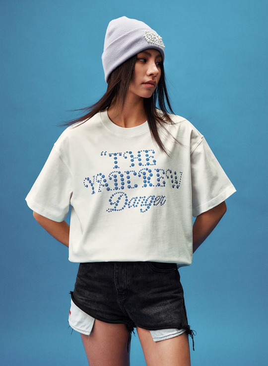 YADcrew Polka Dot Star Foam Printed Tee | Face 3 Face