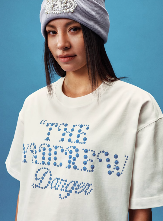 YADcrew Polka Dot Star Foam Printed Tee | Face 3 Face