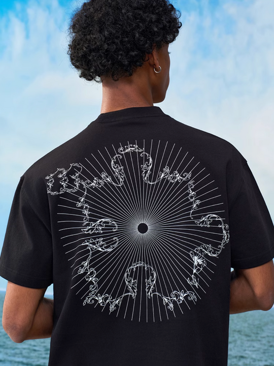 YADcrew Line Puzzle Logo Print Tee | Face 3 Face