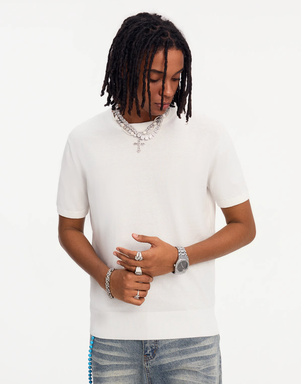 Small Town Kid Sweater Knit Tee | Face 3 Face