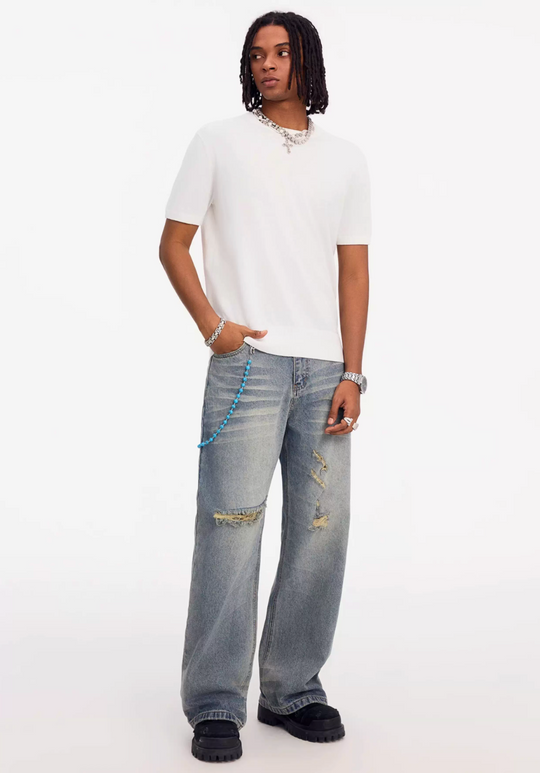 Small Town Kid Sweater Knit Tee | Face 3 Face