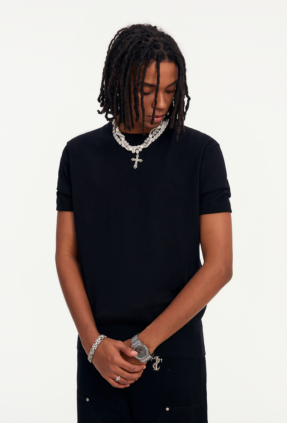 Small Town Kid Sweater Knit Tee | Face 3 Face