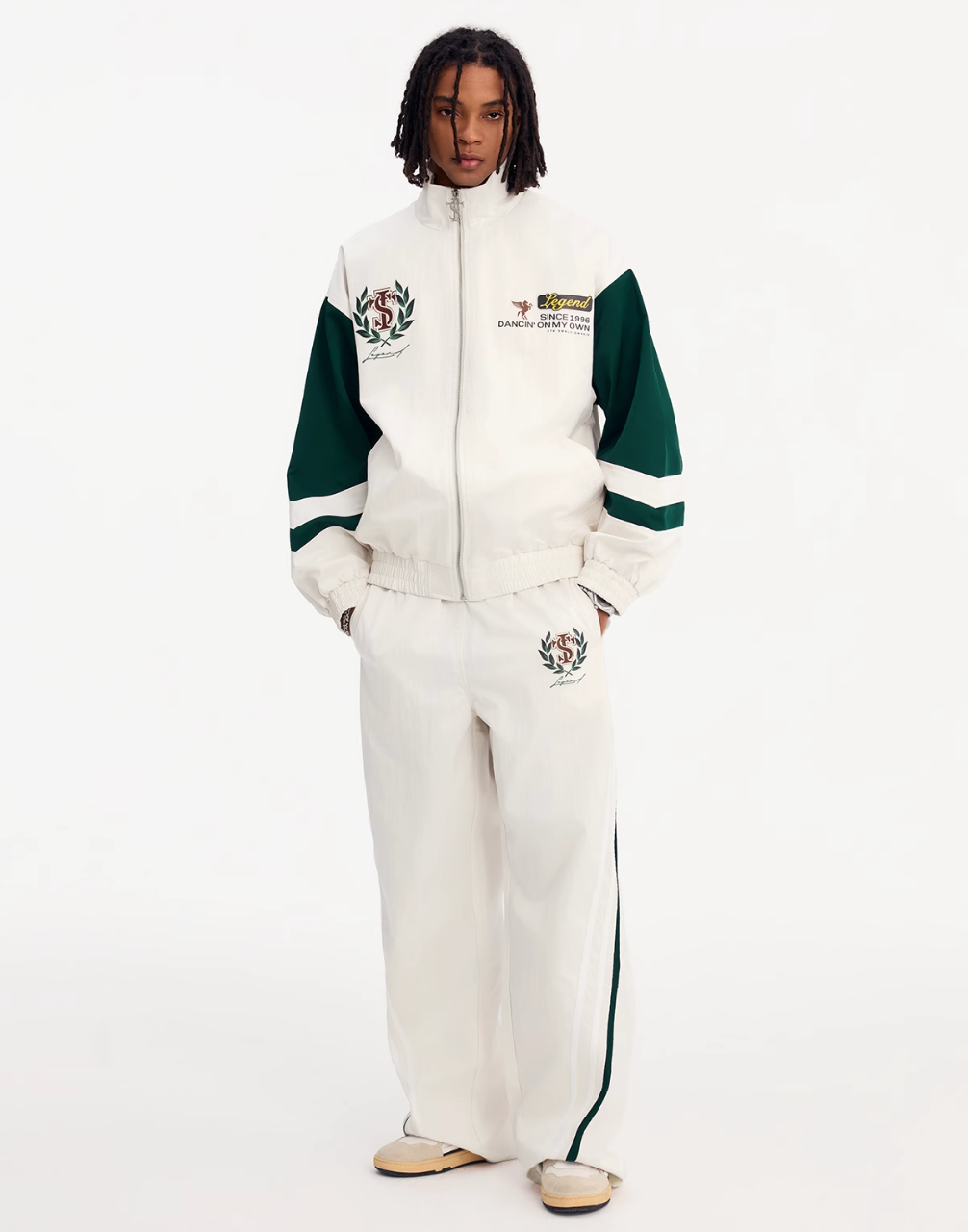 Small Town Kid Colorblock Track Jacket Set | Face 3 Face