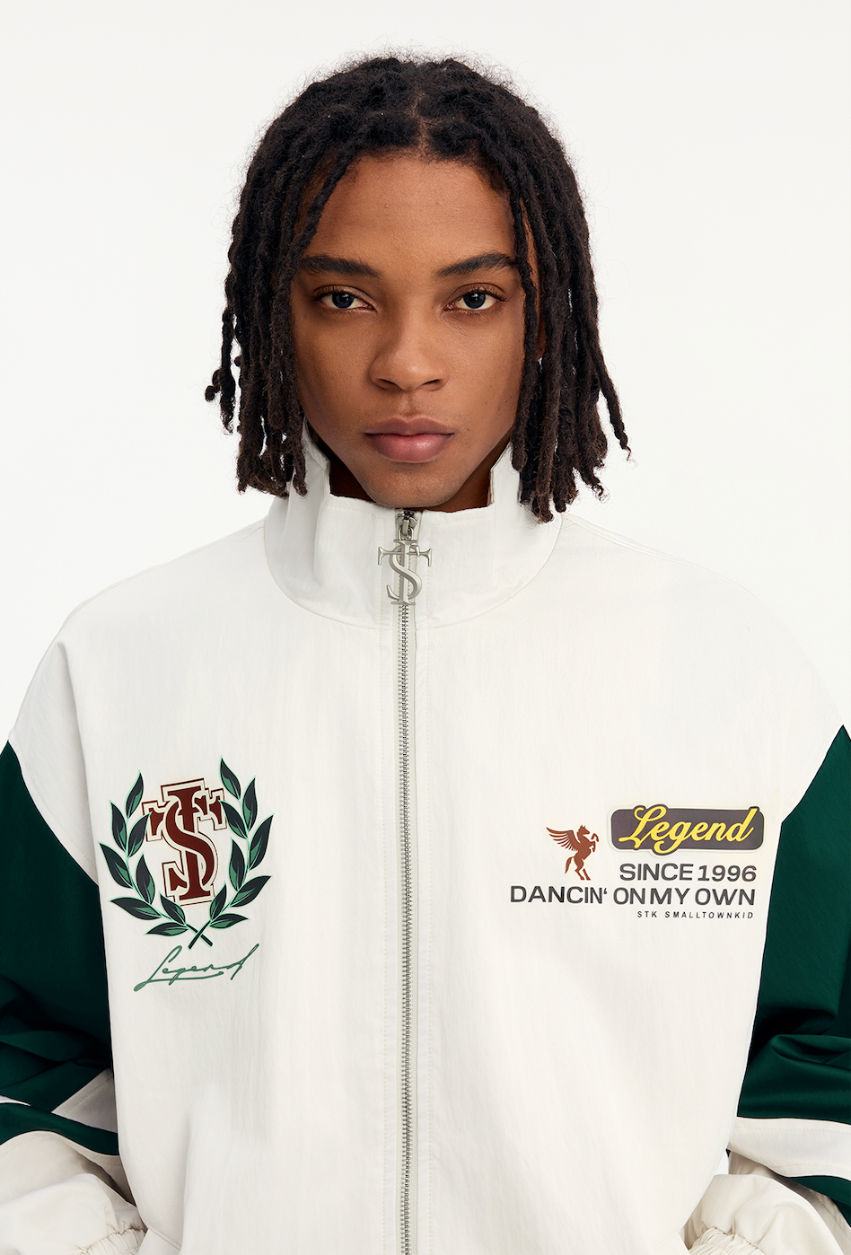 Small Town Kid Colorblock Track Jacket Set | Face 3 Face