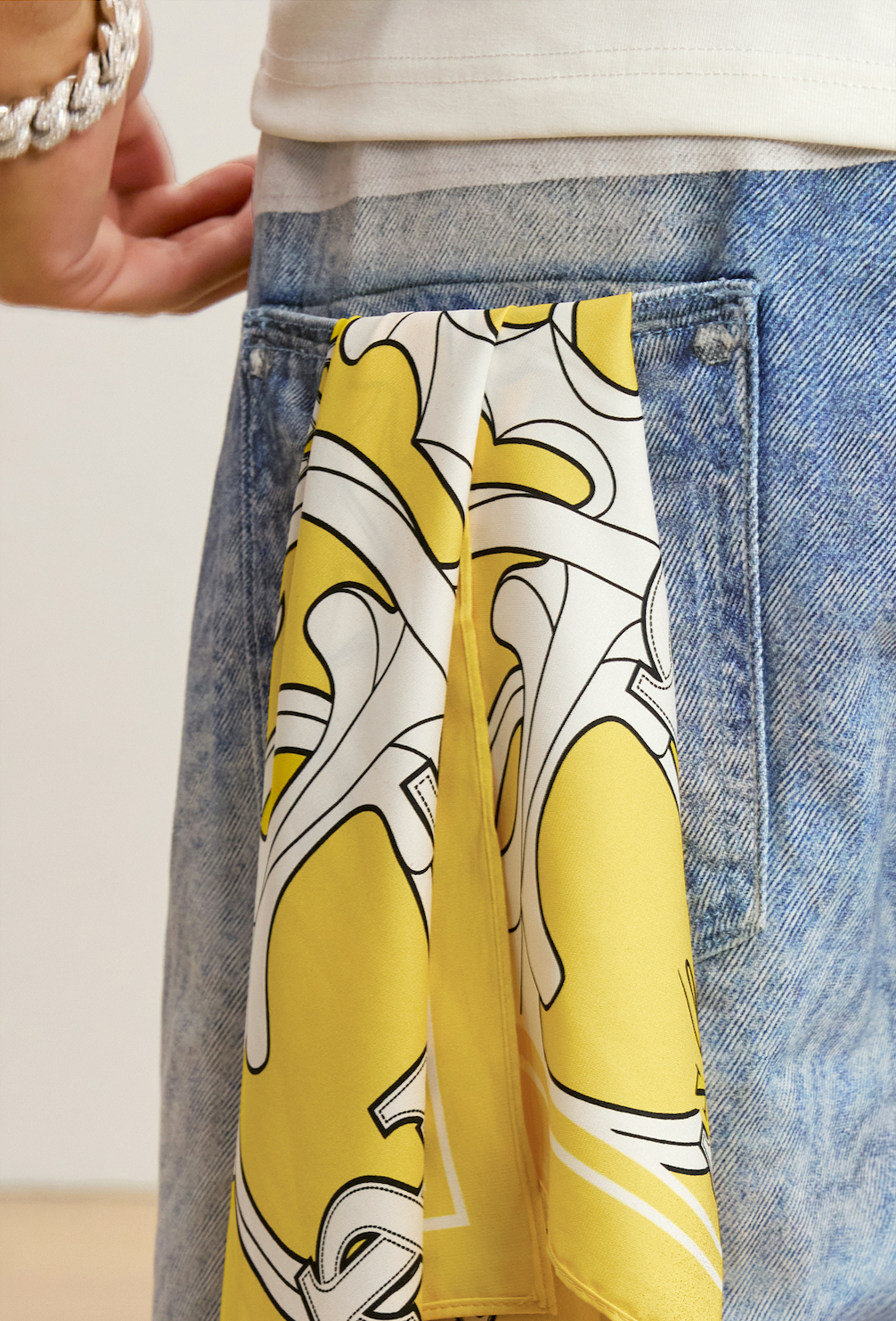 Small Town Kid Cross Logo Square Scarf / Bandana | Face 3 Face